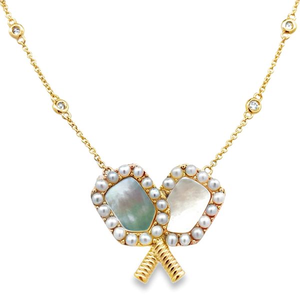 Pearl Pendant Image 3 Segner's Jewelers Fredericksburg, TX