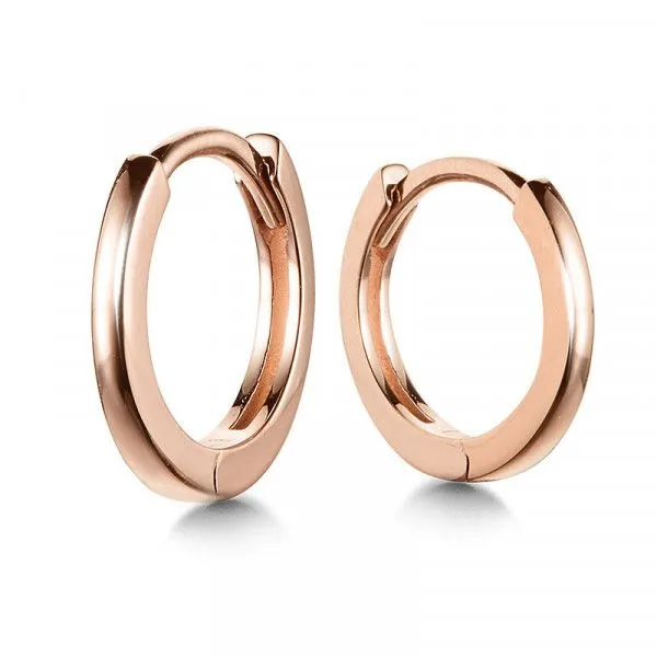 Rosé 14 Karat Huggie Earring