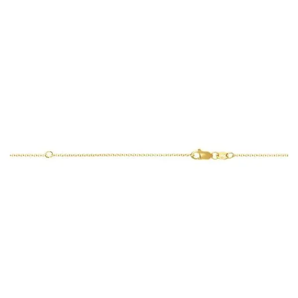 Yellow Gold 14Kt Extendable Cable Chain Segner's Jewelers Fredericksburg, TX