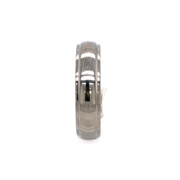 Titanium Flat Edged Mens Alternative Band