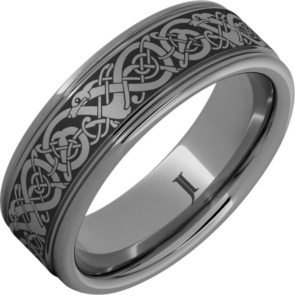 Men's Tungsten Carbide Viking Ring Segner's Jewelers Fredericksburg, TX