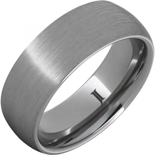 Men's Tungsten Satin Rugged Band Segner's Jewelers Fredericksburg, TX