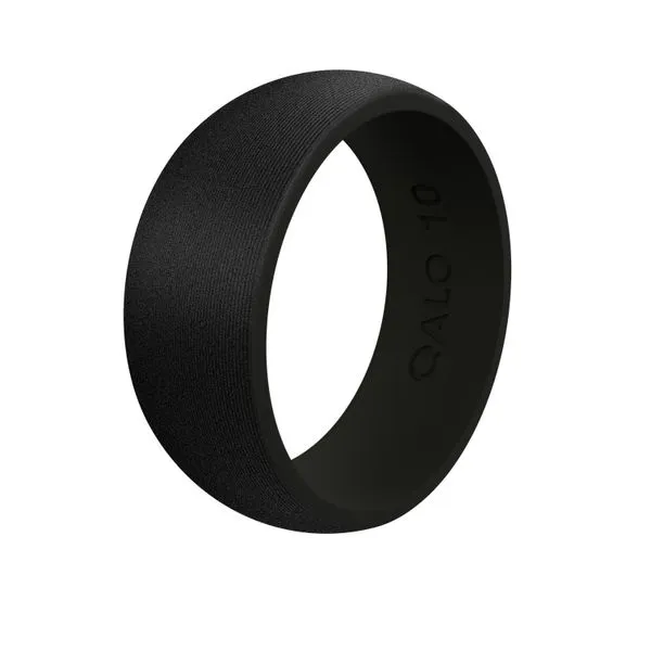 Mens Satin Silicone Band