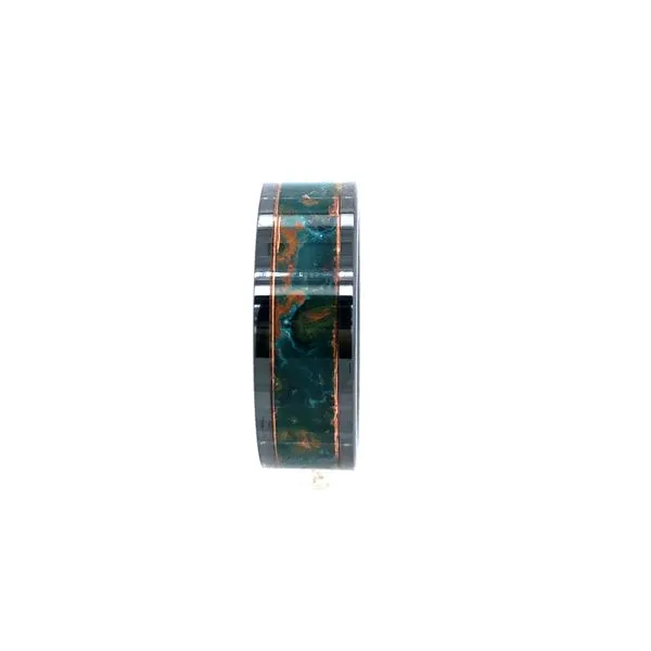 Men's Ceramic Wedding Band Segner's Jewelers Fredericksburg, TX