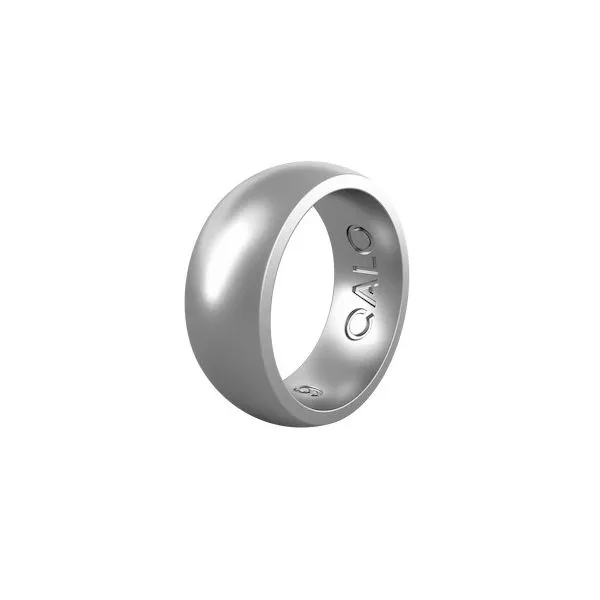 Silver Silicone Men's Classic Band Segner's Jewelers Fredericksburg, TX