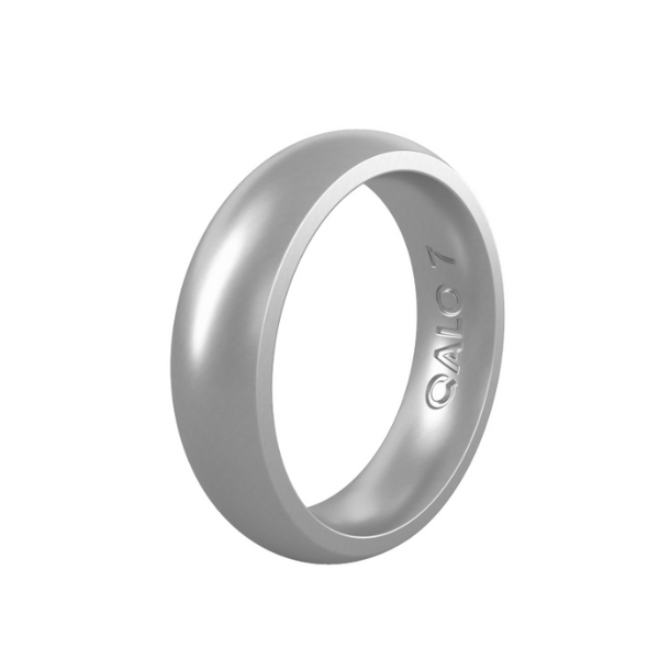 Silver Classic Silicone Women's Ring Segner's Jewelers Fredericksburg, TX