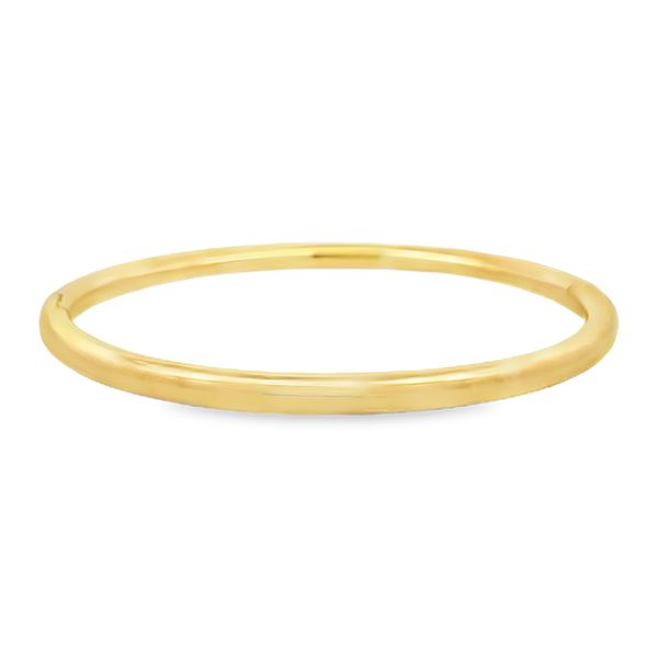 Yellow Stainless/14K Tube Bangle Segner's Jewelers Fredericksburg, TX