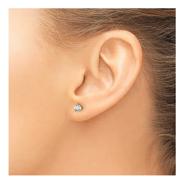 Diamond Earrings Image 3 Selman's Jewelers-Gemologist McComb, MS