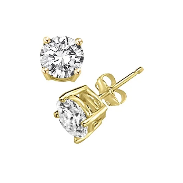 Diamond Stud Earrings Selman's Jewelers-Gemologist McComb, MS
