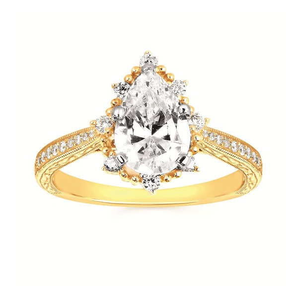 Buy 24k Gold Square Diamond Ring//24k Diamond Ring//unique Diamond  Engagement Ring//dark Diamond Ring//gold Diamond Ring//engagement Ring  Online in India - Etsy