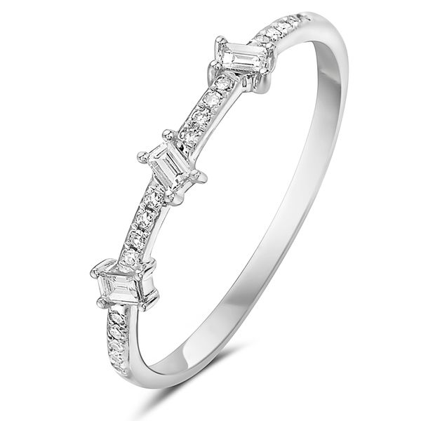 14K White Gold Diamond Fashion Ring Shannon Jewelers Spring, TX