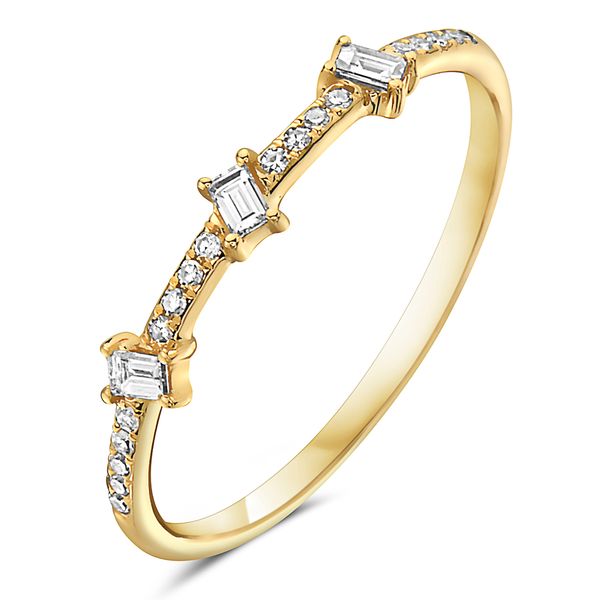 14K Yellow Gold Diamond Fashion Ring Shannon Jewelers Spring, TX