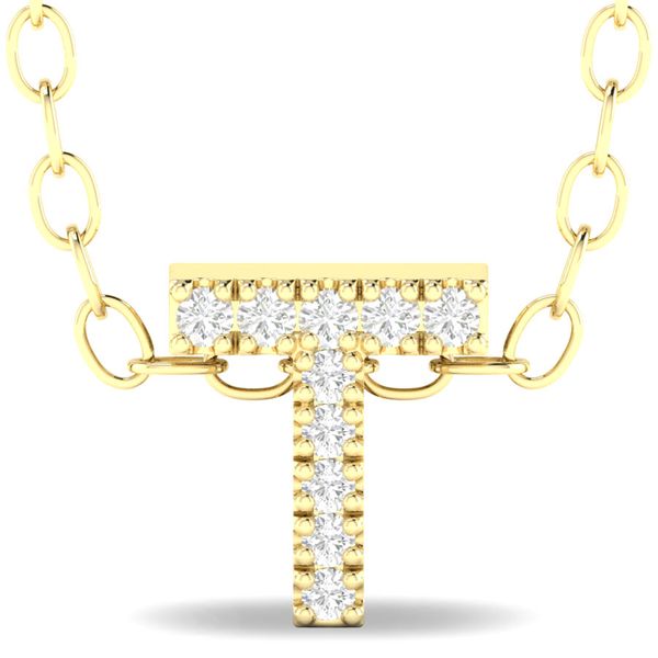 10K Yellow Gold Diamond 