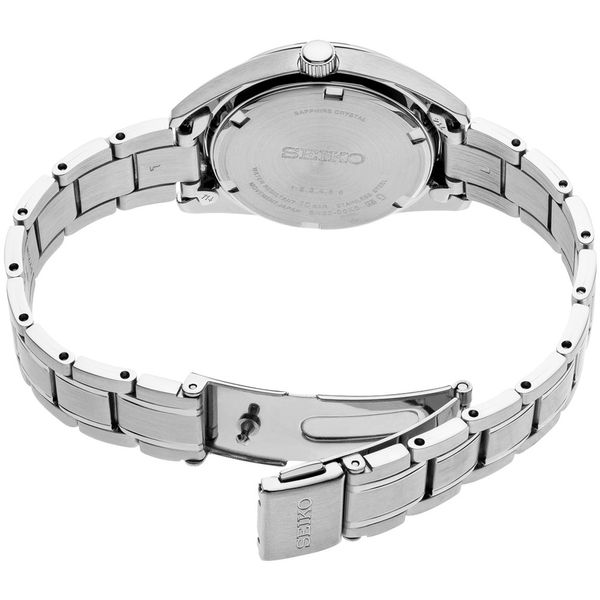 Seiko Essentials Stainless Steel Watch with Silver Sunray Dial -- 100M Image 3 Shannon Jewelers Spring, TX
