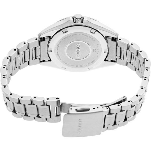 Seiko Prospex Sea Series Light Blue Mother-of-Pearl Stainless Steel Dive Watch Image 3 Shannon Jewelers Spring, TX