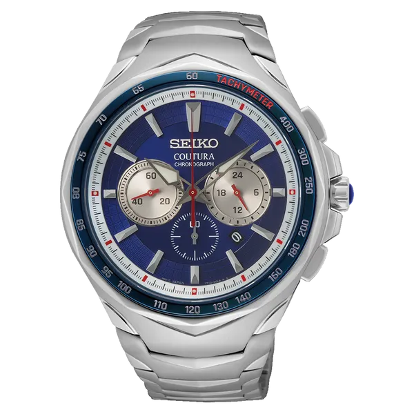 Seiko Coutura Quartz Chronograph Gents Watch Shannon Jewelers Spring, TX