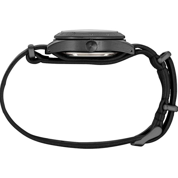 Seiko 5 Sports Field GMT Automatic Watch | Black Dial, Leather Strap, 100M Image 2 Shannon Jewelers Spring, TX