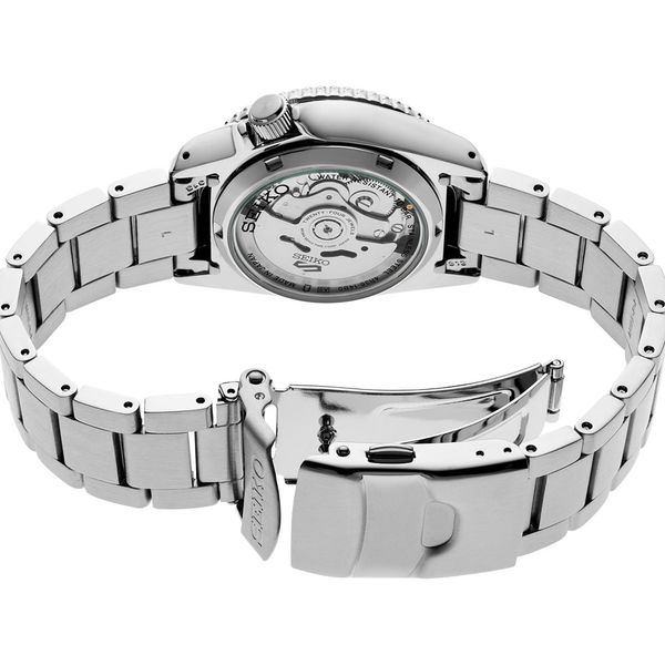 Seiko 5 Sports SKX Mid-Size Green Dial Automatic Men's Watch Image 3 Shannon Jewelers Spring, TX