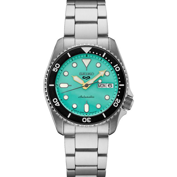 Seiko 5 Sports SKX Mid-Size Green Dial Automatic Men's Watch