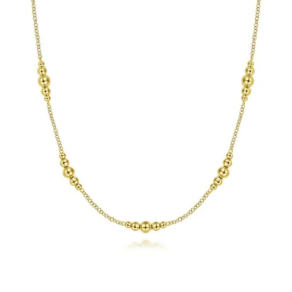 Gold Necklace Shelle Jewelers, Inc Northbrook, IL