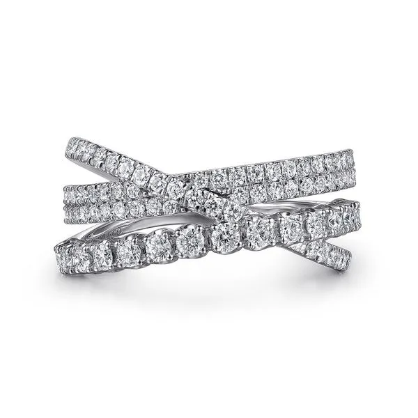 Gabriel & Co. 14K White Gold Diamond Fashion Ring Shelle Jewelers, Inc Northbrook, IL