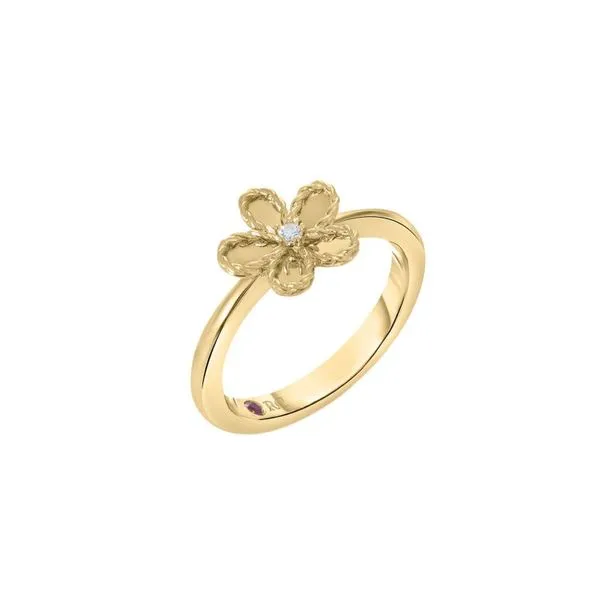 Roberto Coin, Inc. 18K Yellow Gold Diamond Fashion Ring Shelle Jewelers, Inc Northbrook, IL