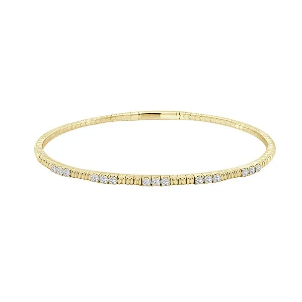 Paramount Gems 14K Yellow Gold Diamond Bracelet Shelle Jewelers, Inc Northbrook, IL
