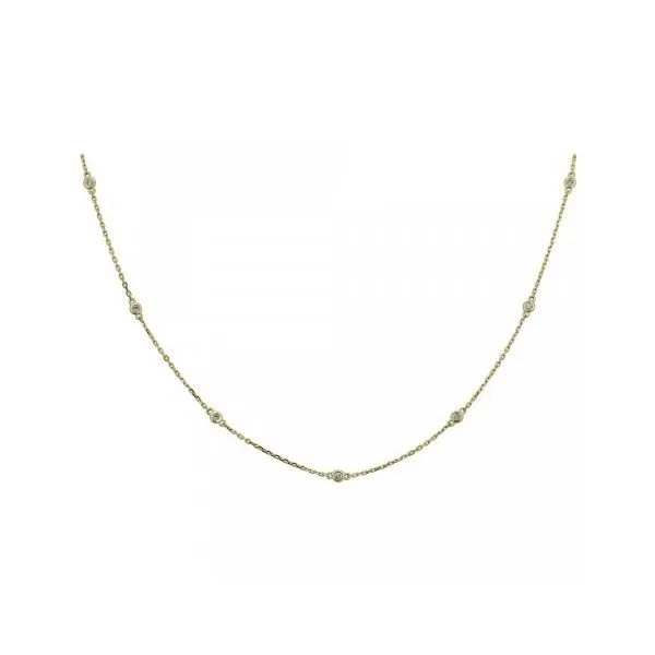 Jocalio Group 14K Yellow Gold Diamond Necklace Shelle Jewelers, Inc Northbrook, IL