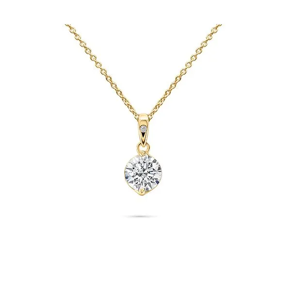 Fire and Ice Dba Sandberg & Sikorski 18K Yellow Gold Diamond Necklace Shelle Jewelers, Inc Northbrook, IL