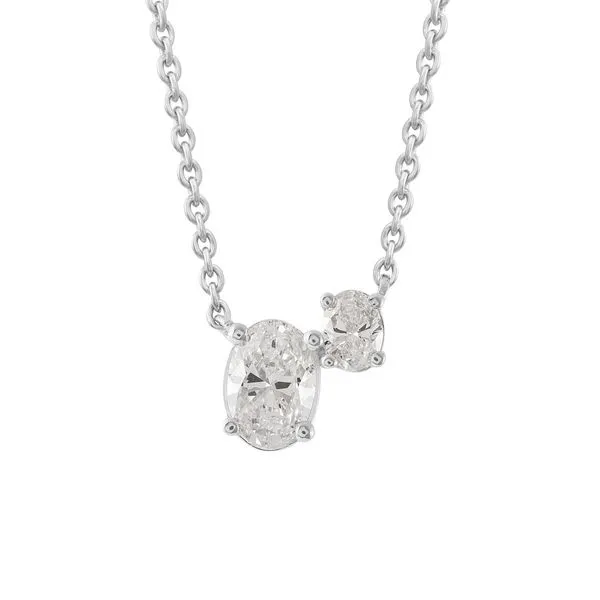 S. Kashi and Sons, Inc. 14K White Gold Diamond Necklace Shelle Jewelers, Inc Northbrook, IL