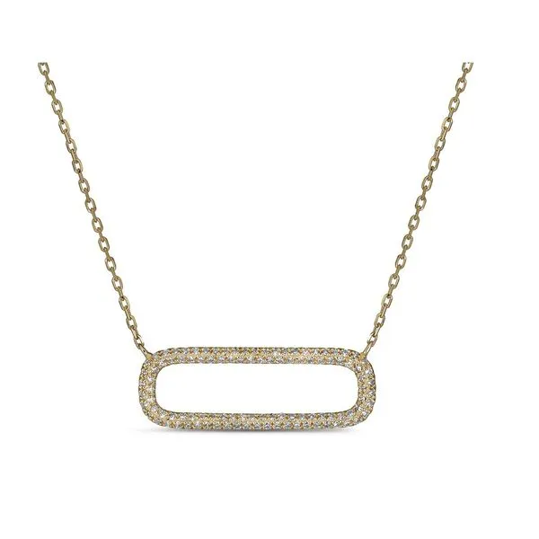 Jocalio Group 14K Yellow Gold Diamond Necklace Shelle Jewelers, Inc Northbrook, IL