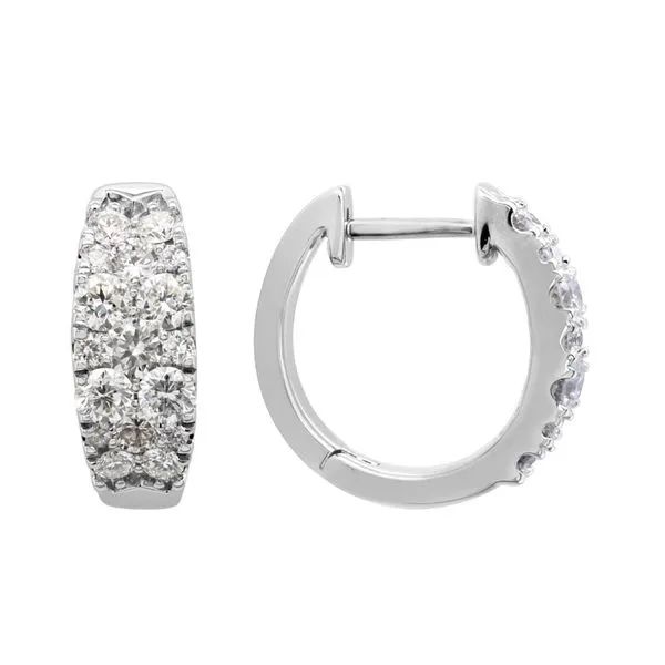 Artistry 14K White Gold Diamond Earrings Shelle Jewelers, Inc Northbrook, IL