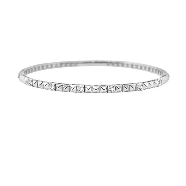 Paramount Gems 14K White Gold Diamond Bracelet Shelle Jewelers, Inc Northbrook, IL