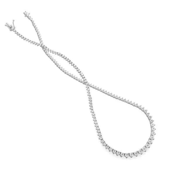 A. Glam, Inc. 14K White Gold Diamond Necklace Shelle Jewelers, Inc Northbrook, IL