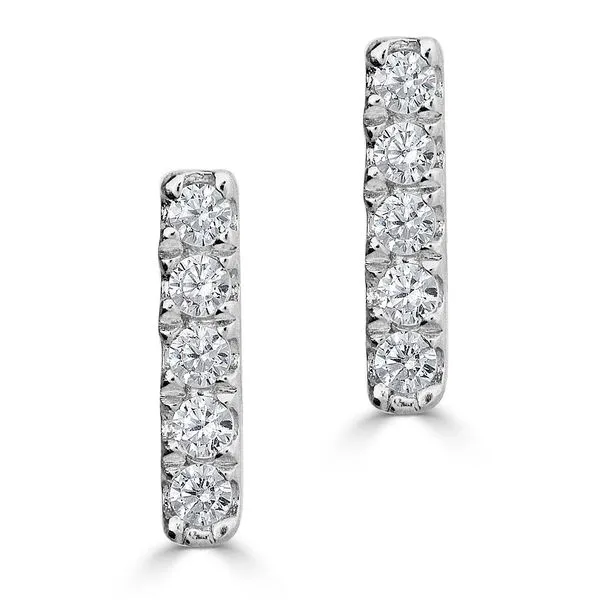 Jocalio Group 14K White Gold Diamond Earrings Shelle Jewelers, Inc Northbrook, IL