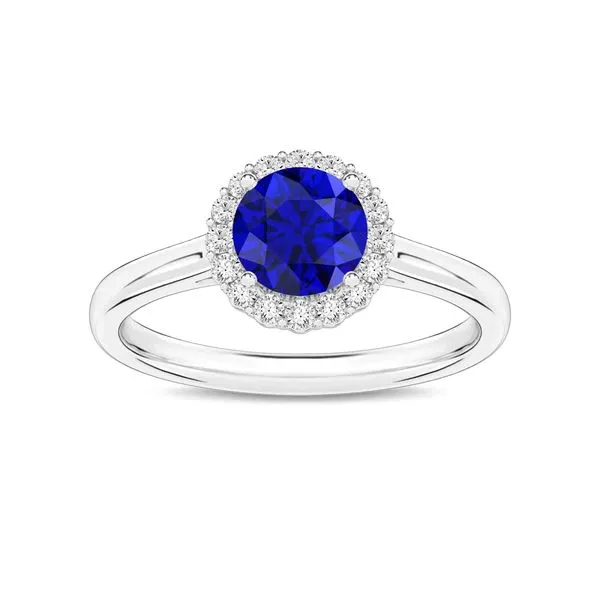 Forever Diamonds and Gems, LLC 18K White Gold Colored Stone Fashion Ring Shelle Jewelers, Inc Northbrook, IL