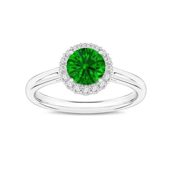 Forever Diamonds and Gems, LLC 18K White Gold Colored Stone Fashion Ring Shelle Jewelers, Inc Northbrook, IL