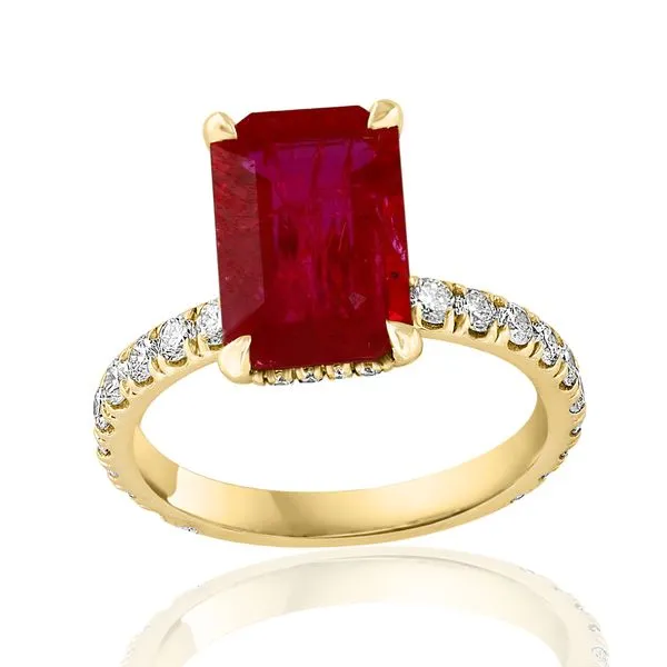 Jewels by Jacob 18K Yellow Gold Colored Stone Fashion Ring Shelle Jewelers, Inc Northbrook, IL