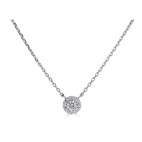 Jocalio Group 14K White Gold Diamond Necklace Shelle Jewelers, Inc Northbrook, IL