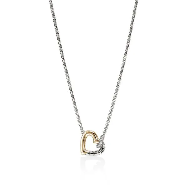 John Hardy 14K Yellow Gold Silver Necklace Shelle Jewelers, Inc Northbrook, IL