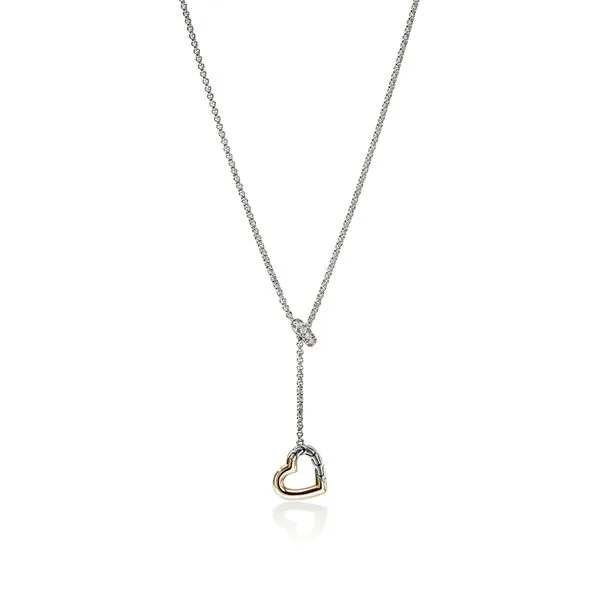 John Hardy 14K Yellow Gold Silver Necklace Shelle Jewelers, Inc Northbrook, IL