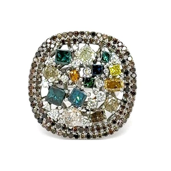 A. Glam, Inc. 14K White Gold Diamond Fashion Ring Shelle Jewelers, Inc Northbrook, IL