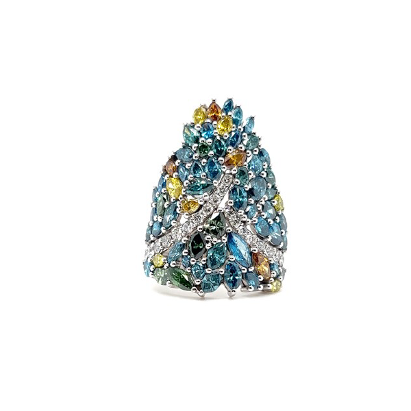 A. Glam, Inc. 14K White Gold Diamond Fashion Ring Shelle Jewelers, Inc Northbrook, IL