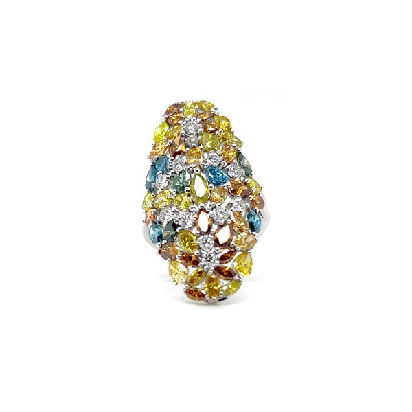 A. Glam, Inc. 14K White Gold Diamond Fashion Ring Shelle Jewelers, Inc Northbrook, IL