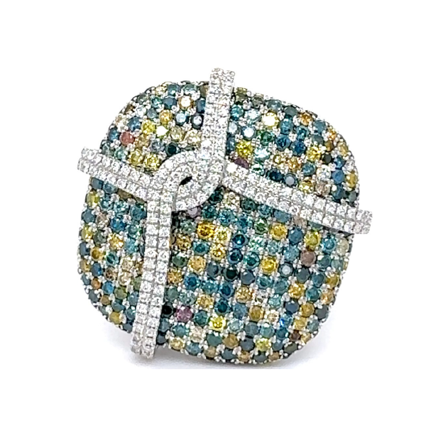 A. Glam, Inc. 14K White Gold Diamond Fashion Ring Shelle Jewelers, Inc Northbrook, IL