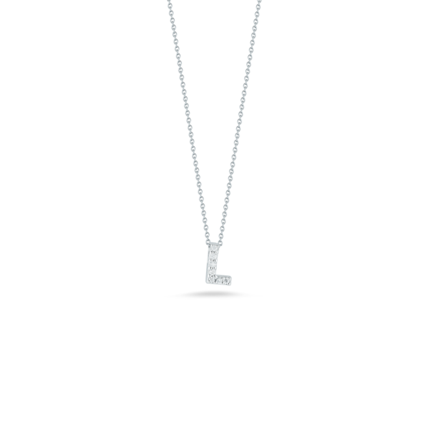 Roberto Coin, Inc. 18K White Gold Diamond Necklace Shelle Jewelers, Inc Northbrook, IL