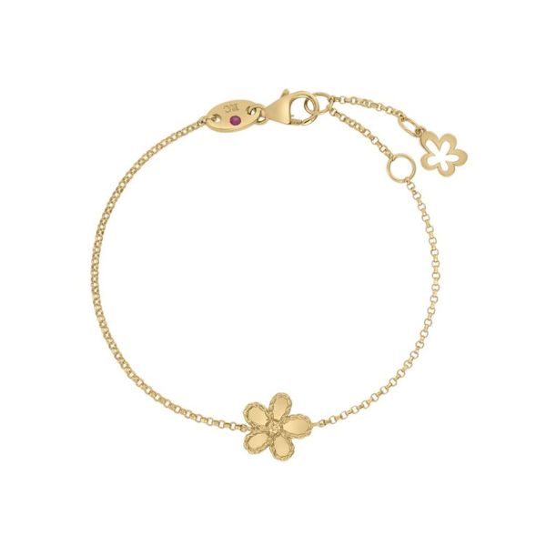 Roberto Coin, Inc. 18K Yellow Gold Diamond Bracelet Shelle Jewelers, Inc Northbrook, IL