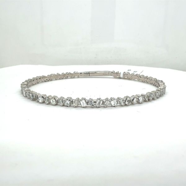 PMG 14K White Gold Diamond Bracelet Shelle Jewelers, Inc Northbrook, IL