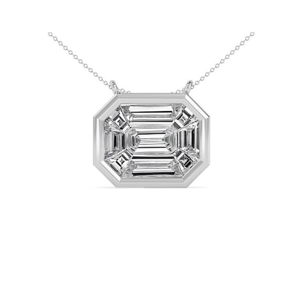 PMG 14K Yellow Gold Diamond Necklace Shelle Jewelers, Inc Northbrook, IL