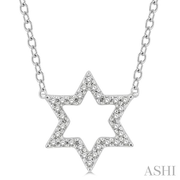 ASHI 10K Yellow Gold Diamond Necklace Shelle Jewelers, Inc Northbrook, IL